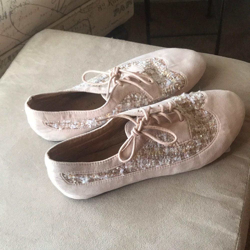 Pink Madden girl flats!